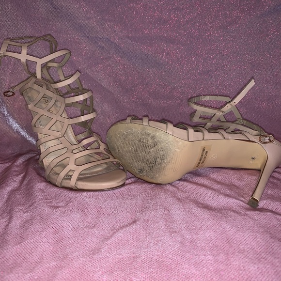 Nude Strappy Heels!!! - Picture 3 of 4